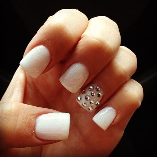 nail designs with diamonds 15