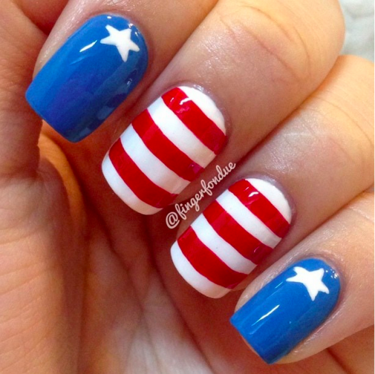 33 Stylish Patriotic Nail Designs to Celebrate NailDesignCode