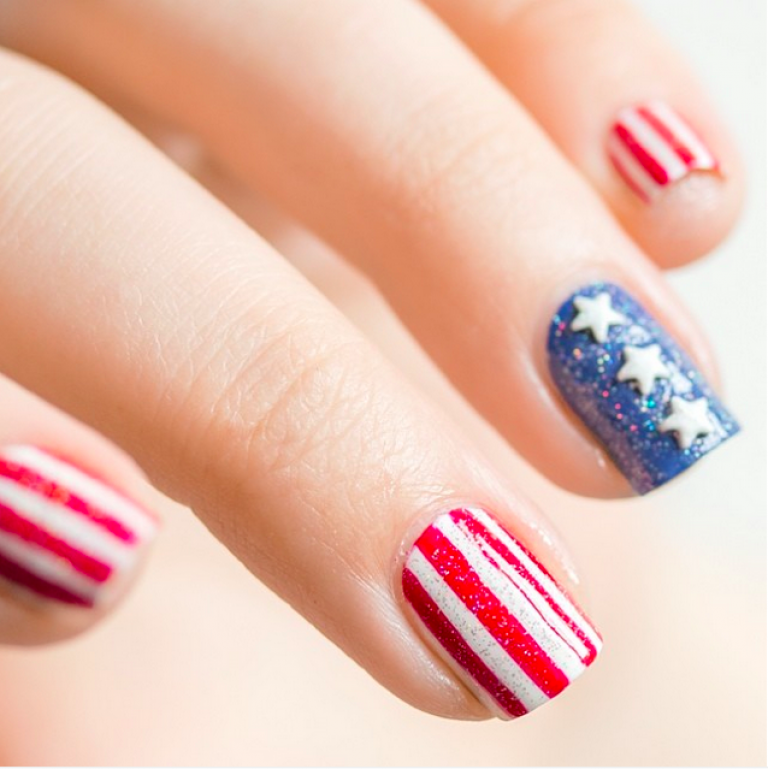 33 Stylish Patriotic Nail Designs to Celebrate NailDesignCode