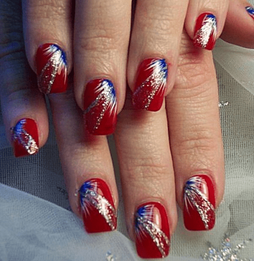 90 Red Nail Designs To Fall In Love With Naildesigncode