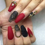 60 Stunning Red & Black Nail Designs You'll Love to Try