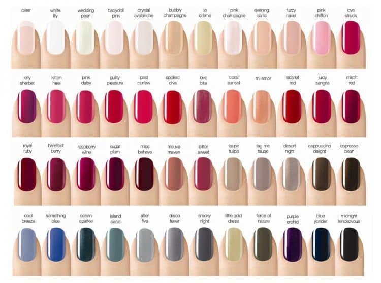 shellac nail polish