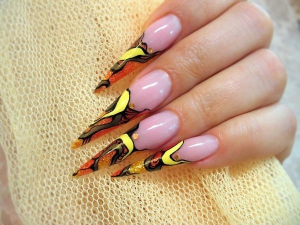 stiletto nail designs 3
