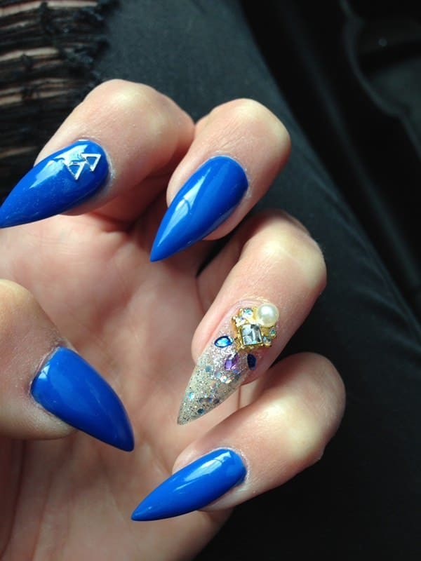 stiletto nail designs 34