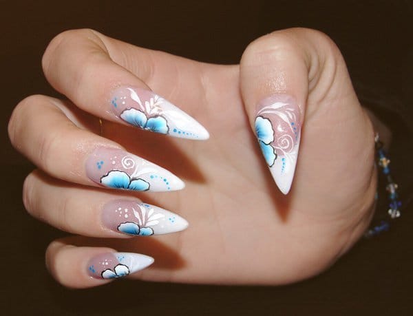 stiletto nail designs 50