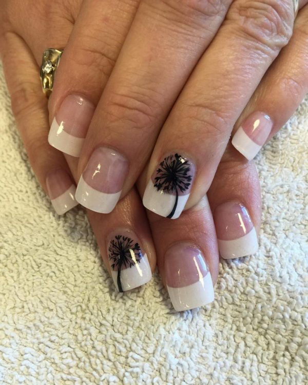 30 Top White Tip Nail Designs This Year – NailDesignCode