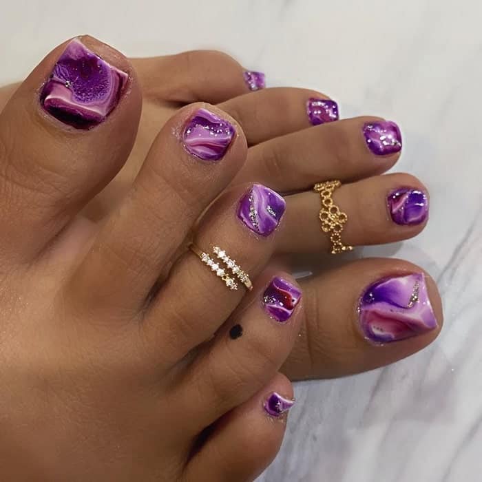 40 Hottest Marble Nail Designs Ideas To Rock in 2021