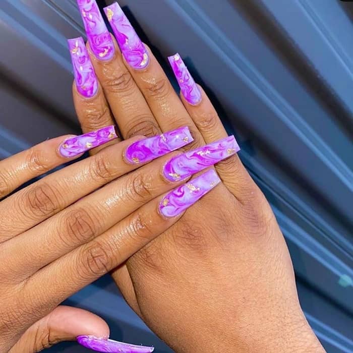 40 Hottest Marble Nail Designs Ideas To Rock in 2023