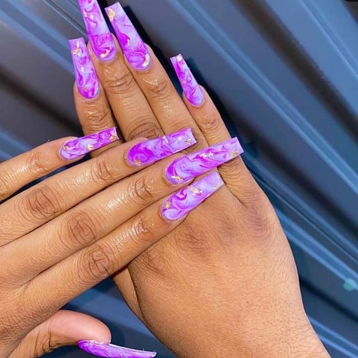 40 Hottest Marble Nail Designs Ideas To Rock In 21