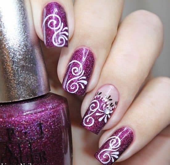 90 Incredible Purple Nail Design Ideas for 2020