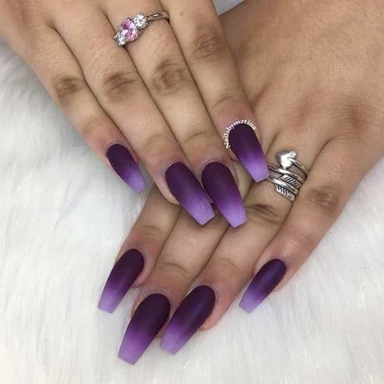 90 Incredible Purple Nail Design Ideas For 21