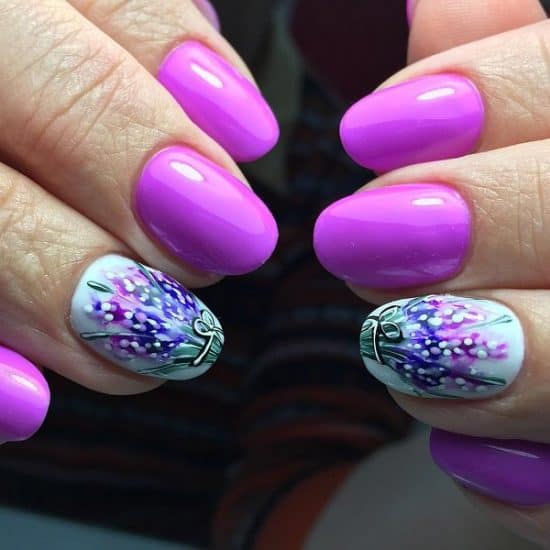 Purple Nail Designs 2017 7