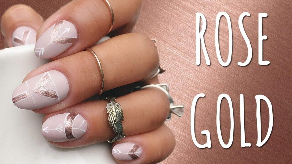 31 Rose Gold Nail Designs for Every Princess out There