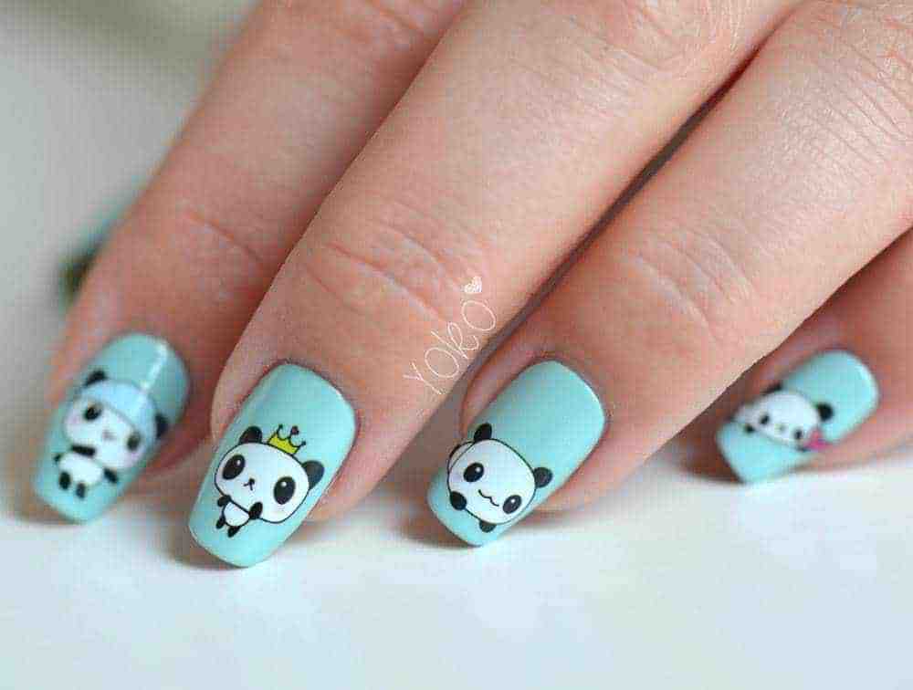 Panda Nail Designs: 30 Cutest Ideas for 2024