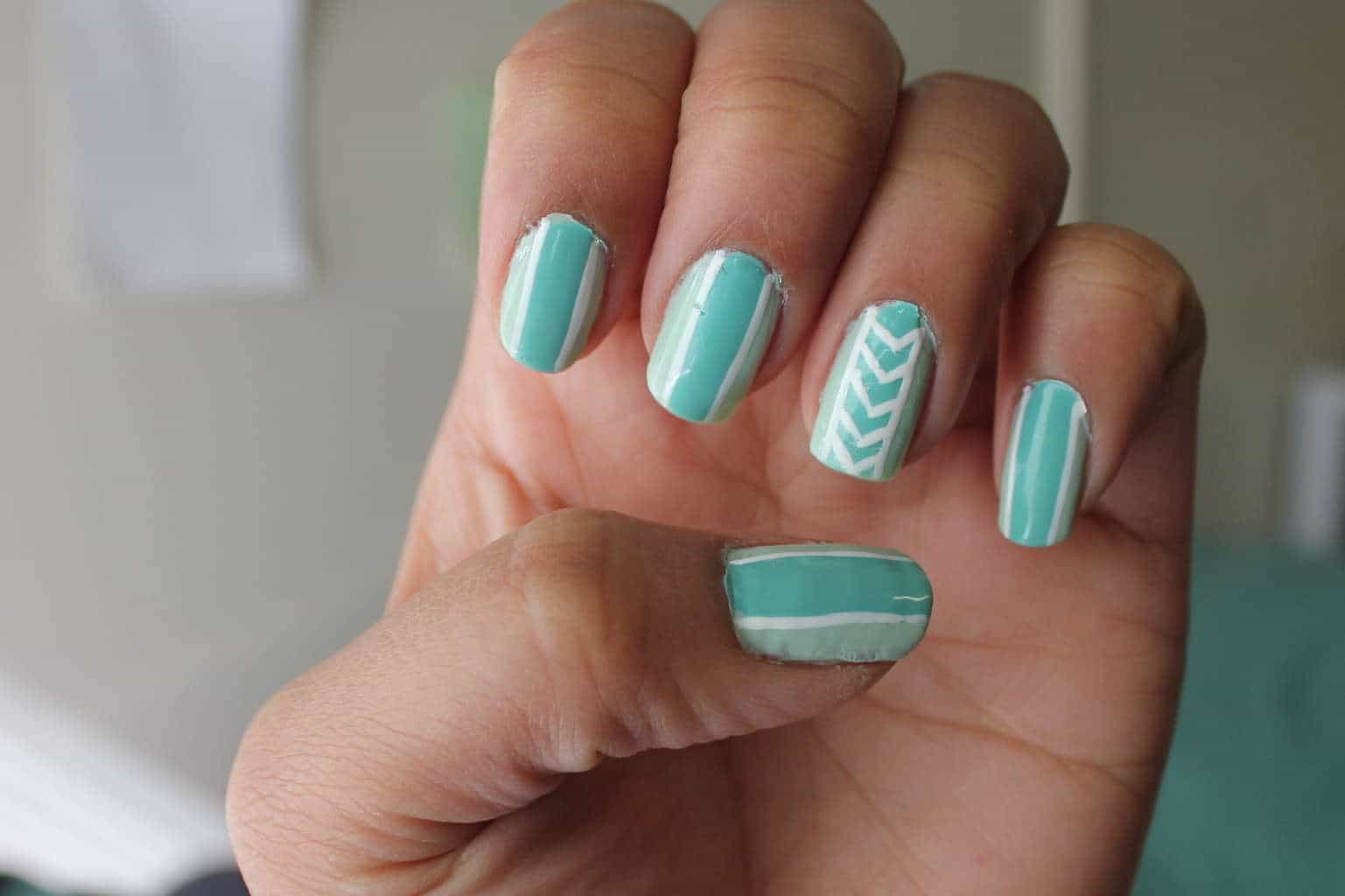 35 Alluring Line Nail Designs To Try – NailDesignCode