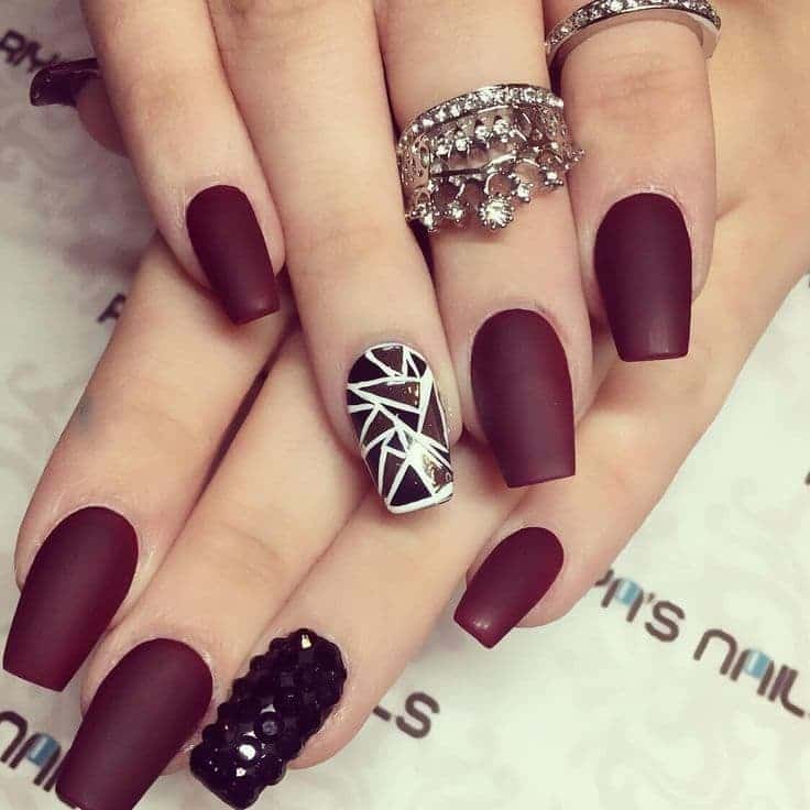 10 Best Burgundy Nail Designs For 2018 Naildesigncode