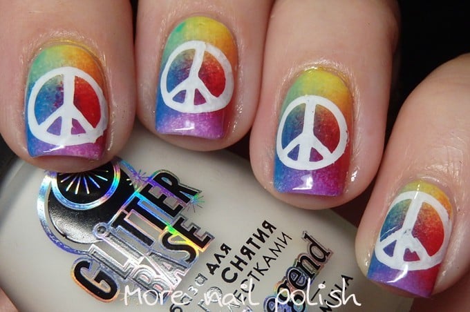 Hippie Nail Design