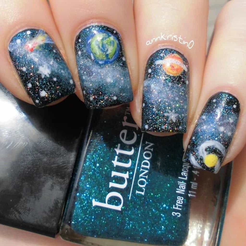 25 Best Galaxy Nail Designs For Nail Enthusiasts – NailDesignCode