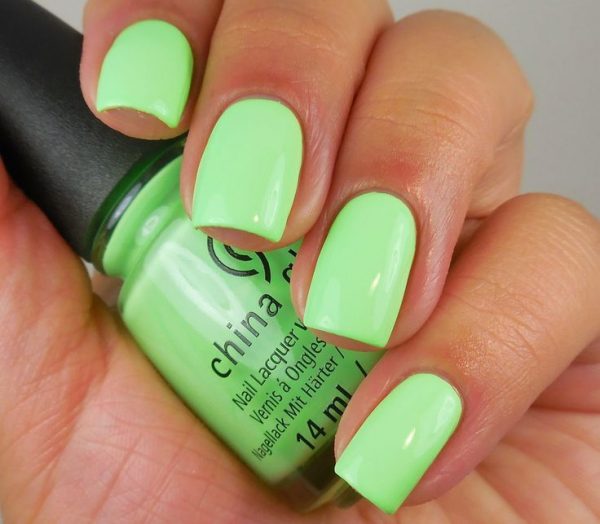 35 Soothing Lime Green Nail Designs to Die for NailDesignCode