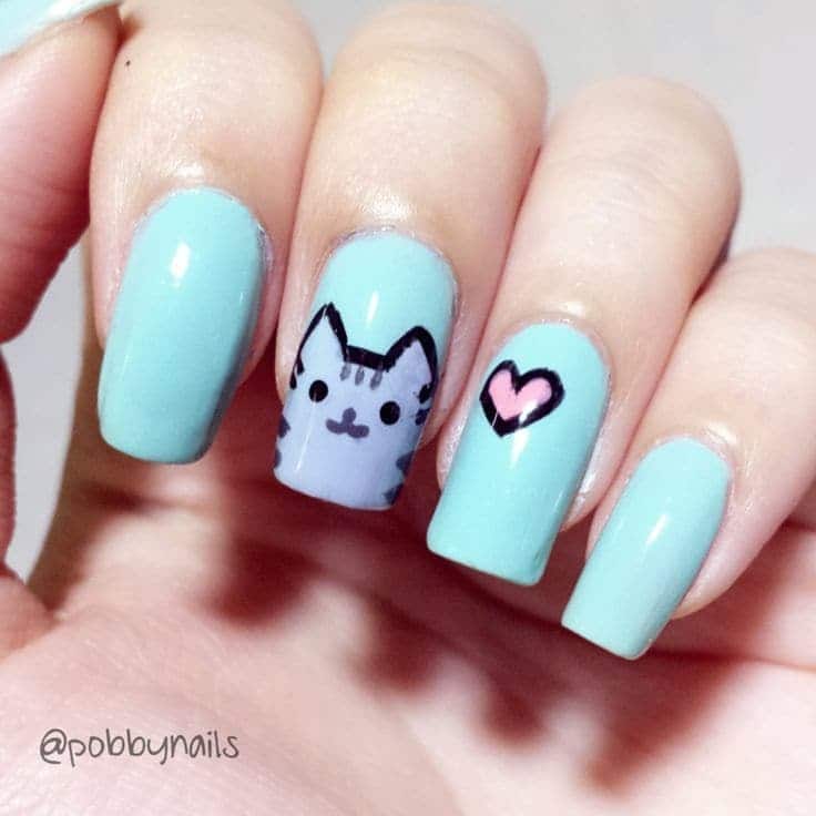 Cat Lover Favorite Animal Print Nail