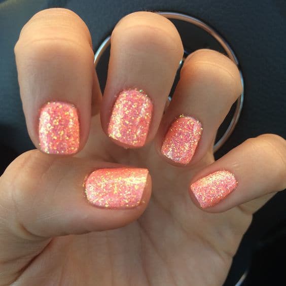 35 Hot Peach Nail Designs For A Trendy Look In 2021