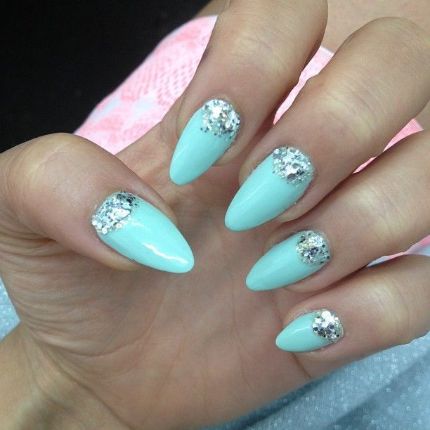 31 Posh Tiffany Blue Nail Polish Designs Naildesigncode