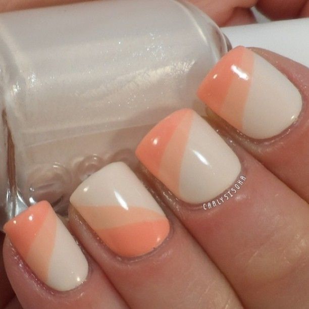 35 Hot Peach Nail Designs For A Trendy Look In 2021