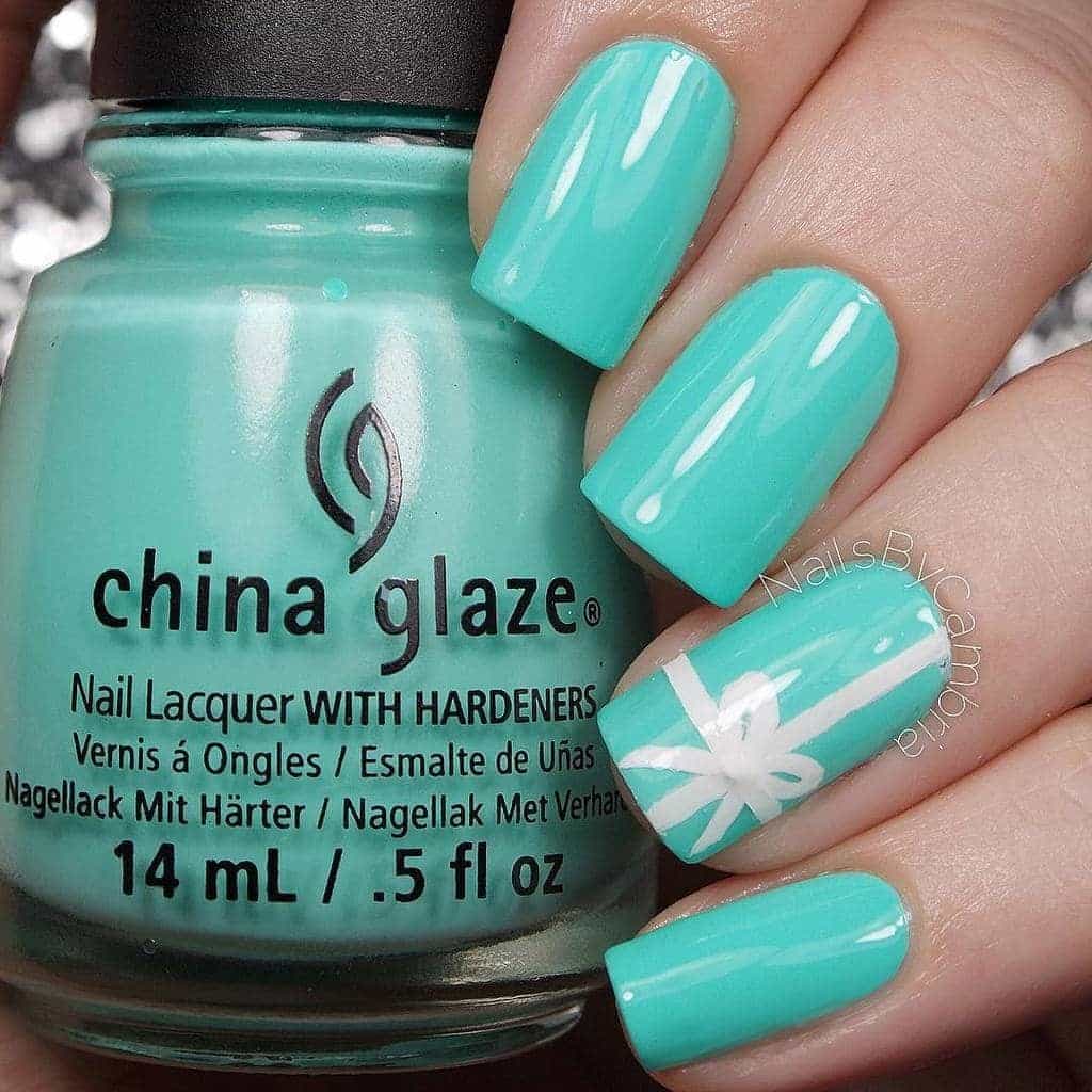 20 Posh Tiffany Blue Nail Polish Designs – NailDesignCode