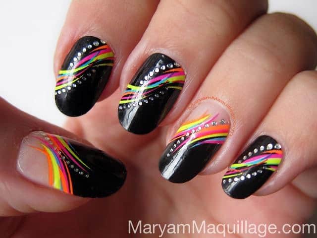 round nail Funky Design