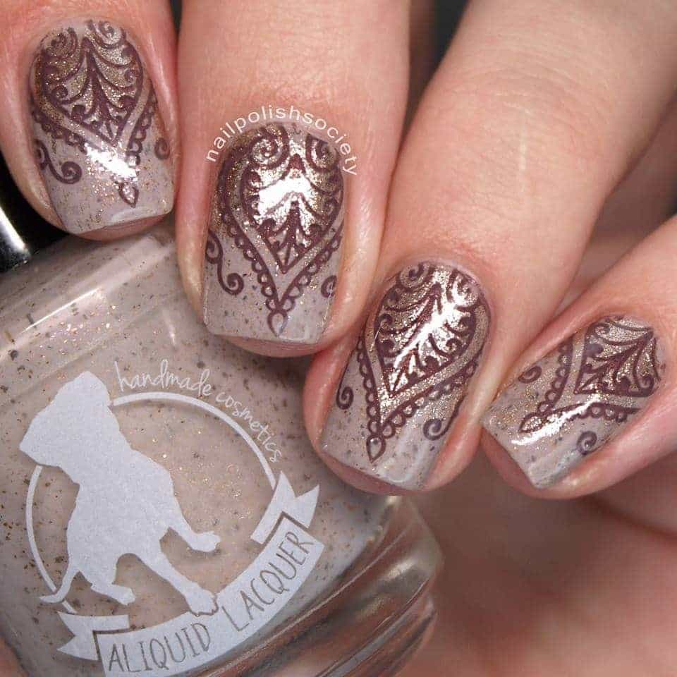 silver brown Nexgen Nail color