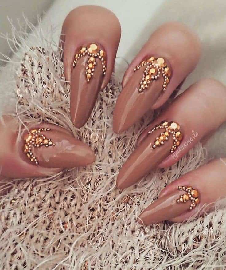 20 Tan Nails That Will Blow Your Mind NailDesignCode