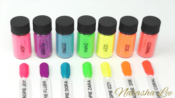 Colorful Nail Pigments