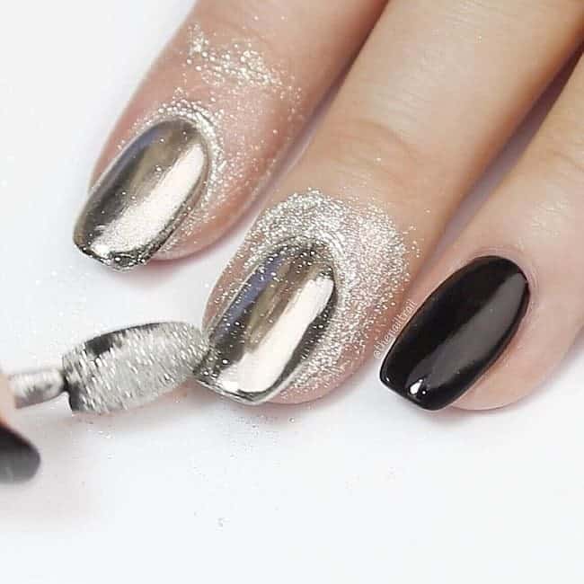 17 Mirror Nail Polish Ideas, From Cute to Edgy – NailDesignCode