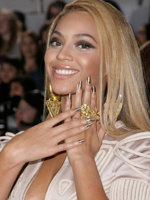 Beyonce Elegant Nail Design