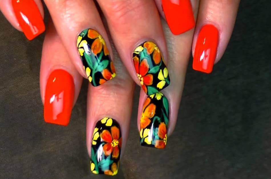 Floral Nails for Spring