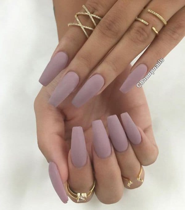 Matte nail polish 