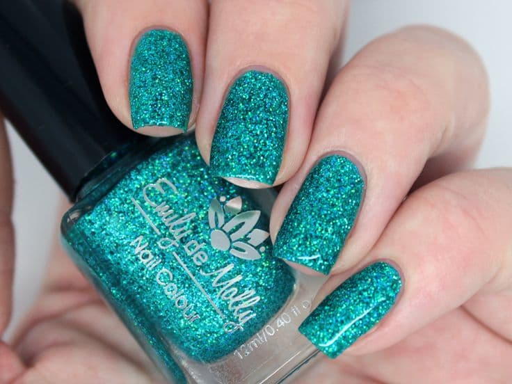 Micro-Shimmer nail polish 