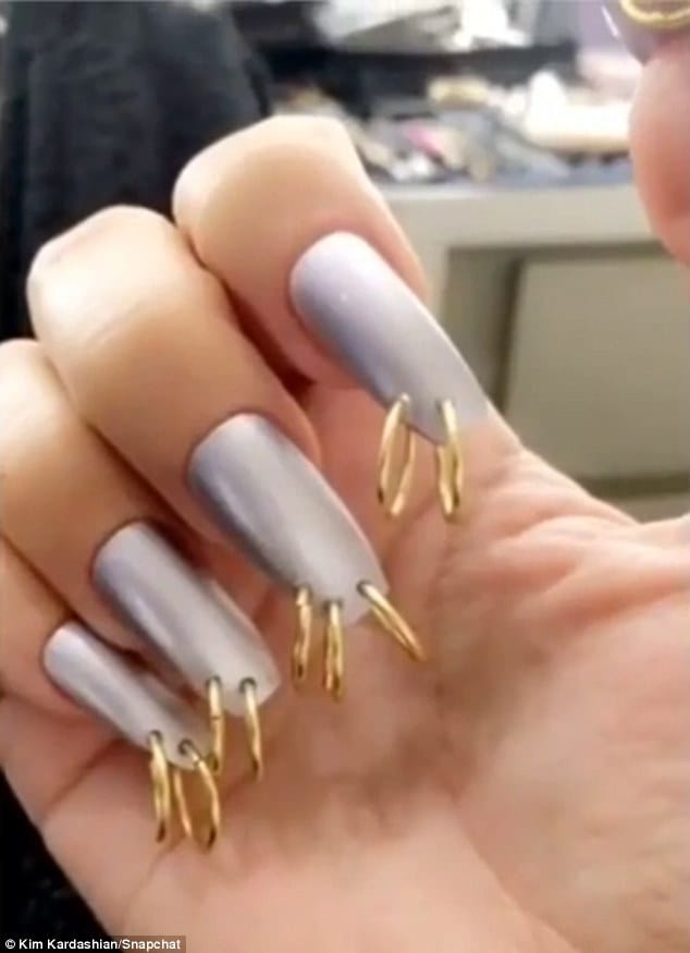 Kim Kardashian Nail