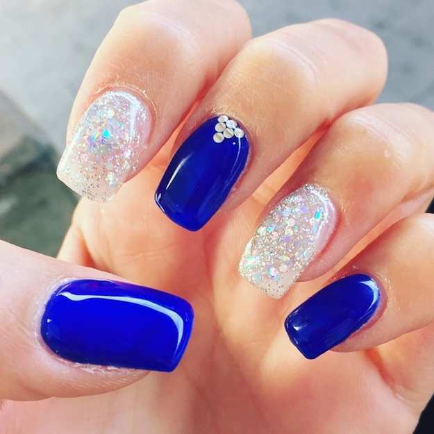 25 Hottest Royal Blue Nail Ideas for 2021 – NailDesignCode