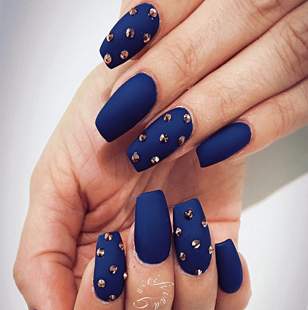 25 Hottest Royal Blue Nail Ideas for 2021 – NailDesignCode