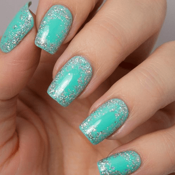 31 Posh Tiffany Blue Nail Polish Designs – NailDesignCode