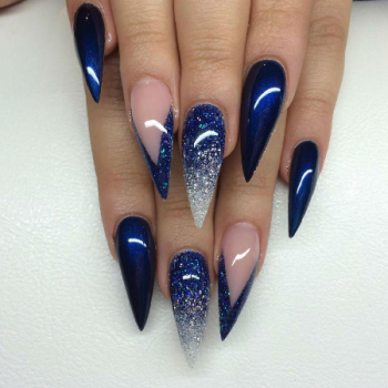 25 Hottest Royal Blue Nail Ideas for 2023 – NailDesignCode