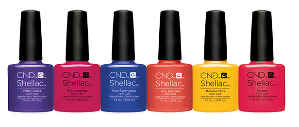 Shellac nail gel