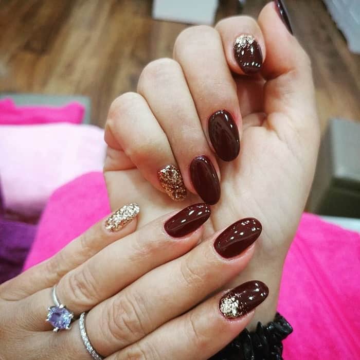 12 Spell-Binding Maroon Acrylic Nails for 2024 – NailDesignCode