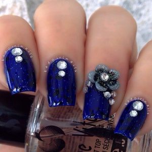 25 Hottest Royal Blue Nail Ideas for 2023 – NailDesignCode