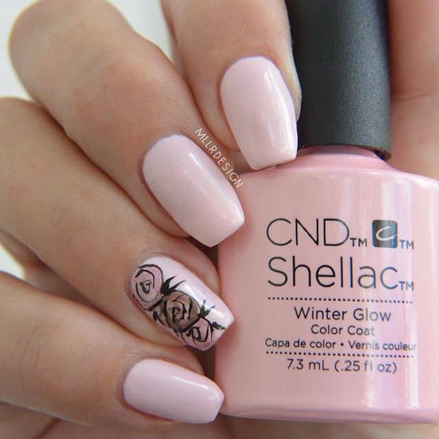 Shellac nail gel idea