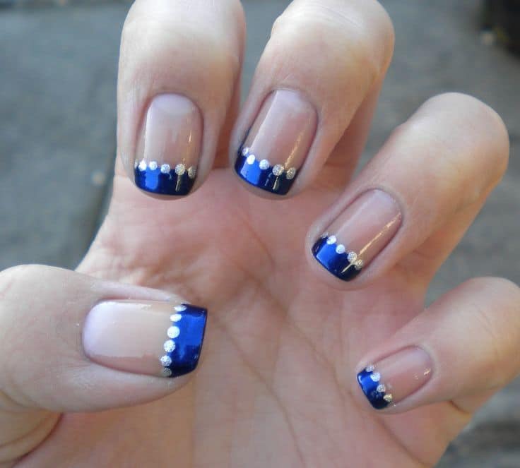 Royal Blue Nails