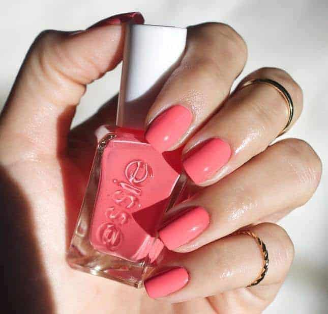 Peach Nails for women