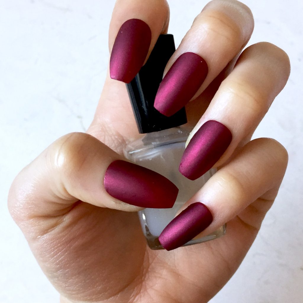 10 Super Hot Maroon Color Nail Polish Ideas NailDesignCode