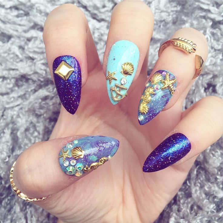 Summer Summer Vibes Bling Nails - Search, discover and share your